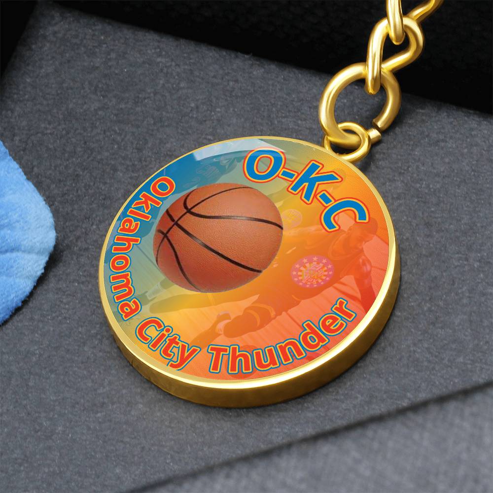 O-K-C Thunder Keychain