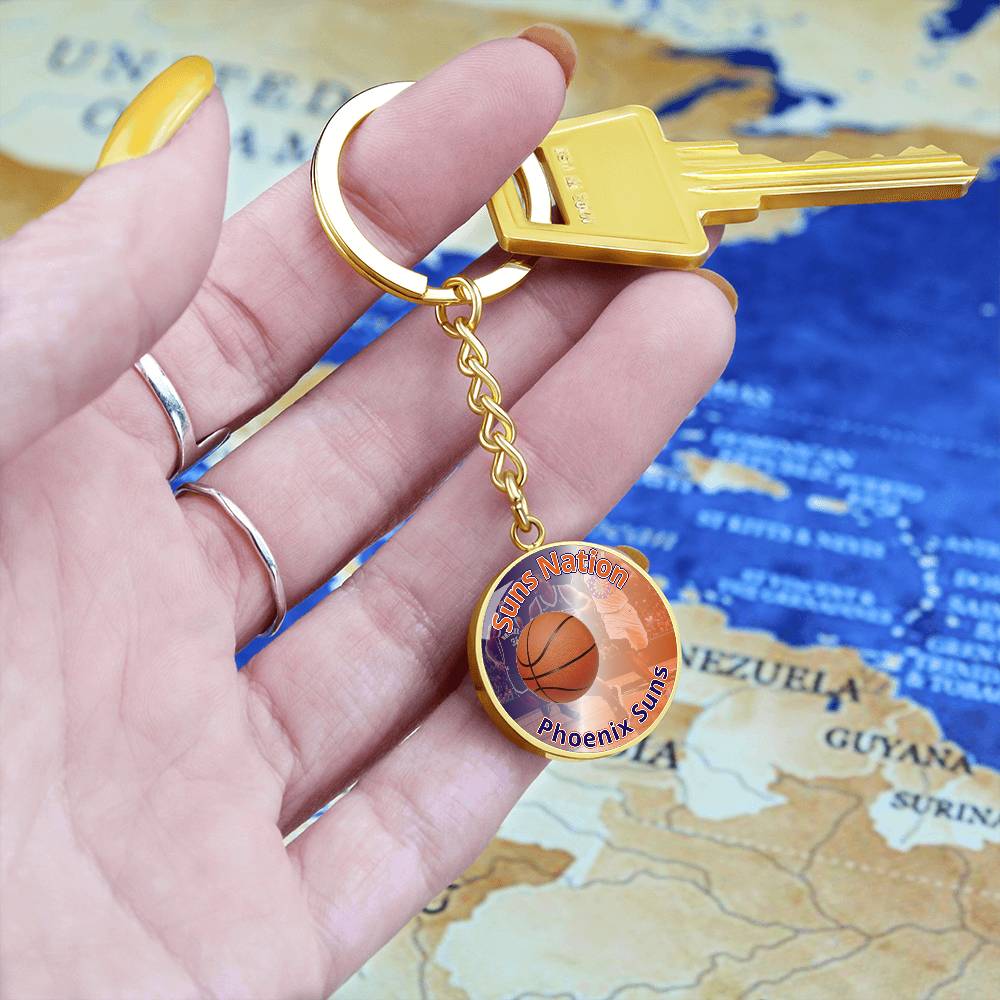 Suns Nation Keychain