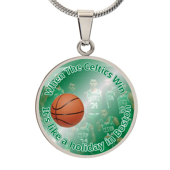 Celtics Necklace Silver