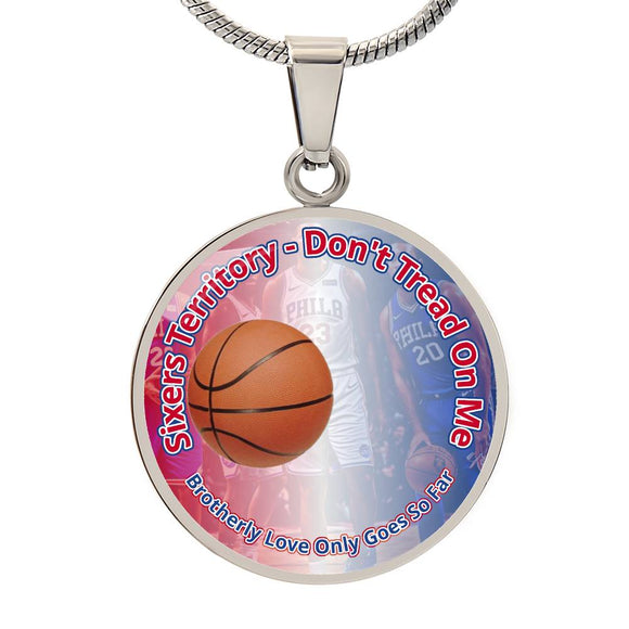 Sixers Necklace Silver
