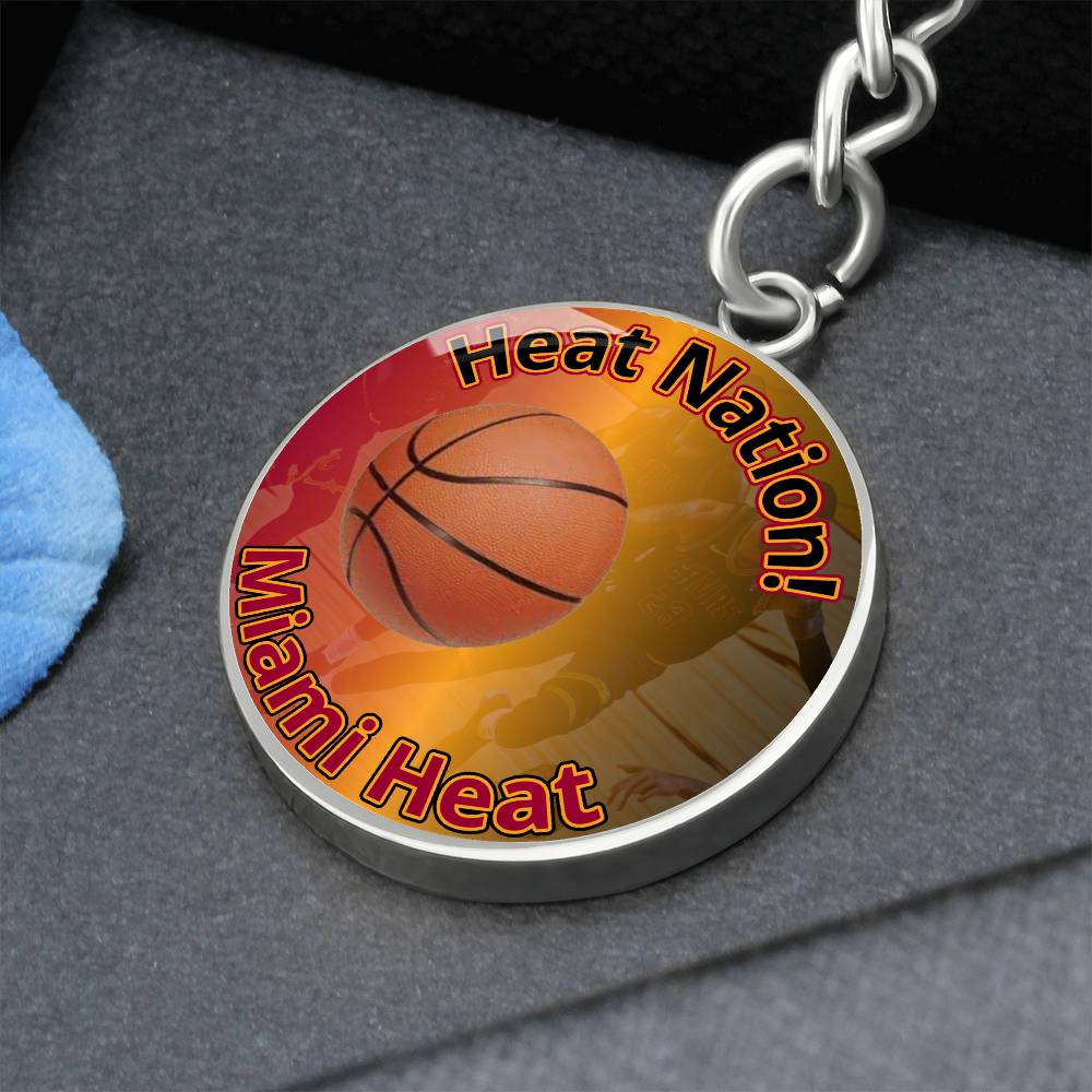 Heat Nation!  Keychain