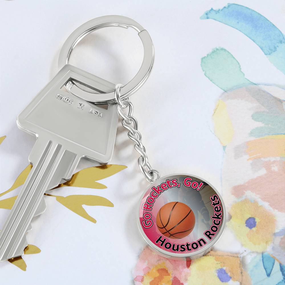 Go Rockets, Go! Keychain