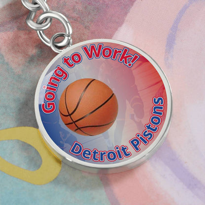 Going to Work! Keychain