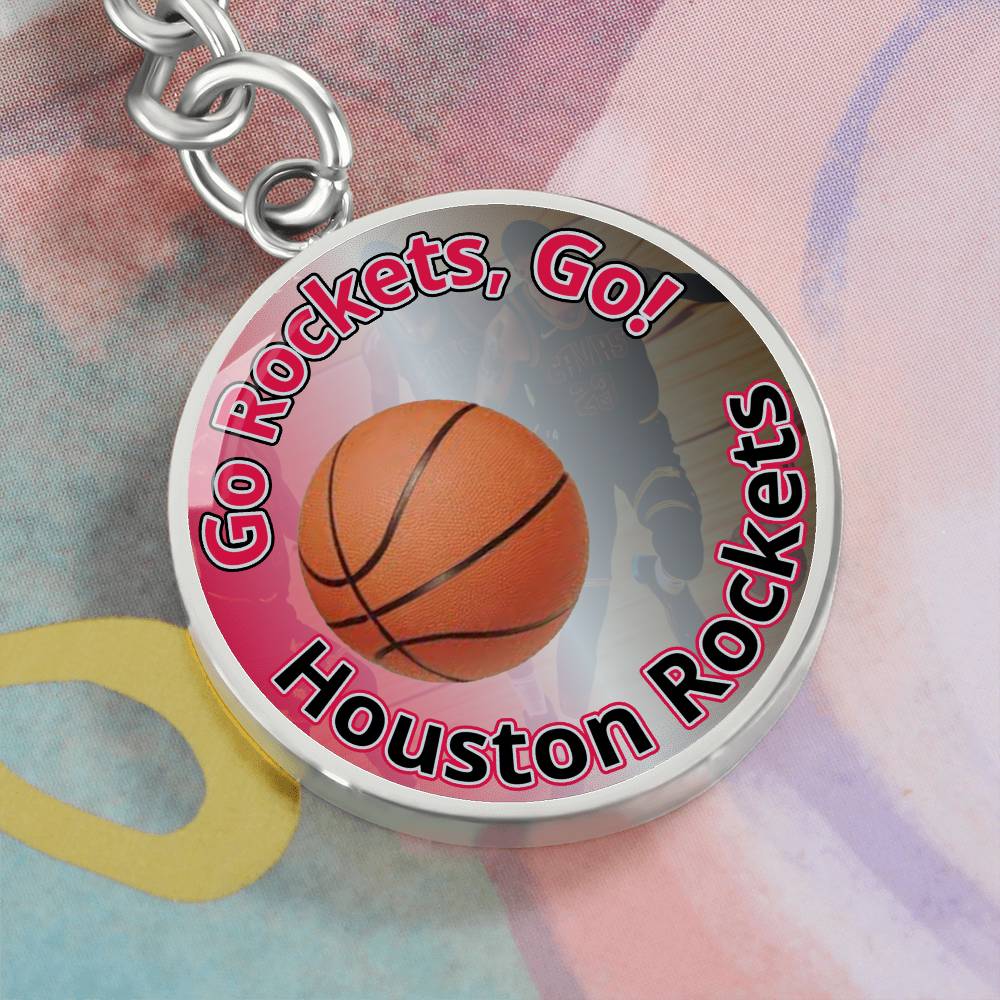 Go Rockets, Go! Keychain