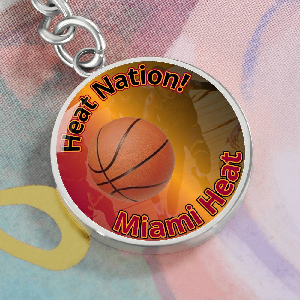 Heat Nation!  Keychain