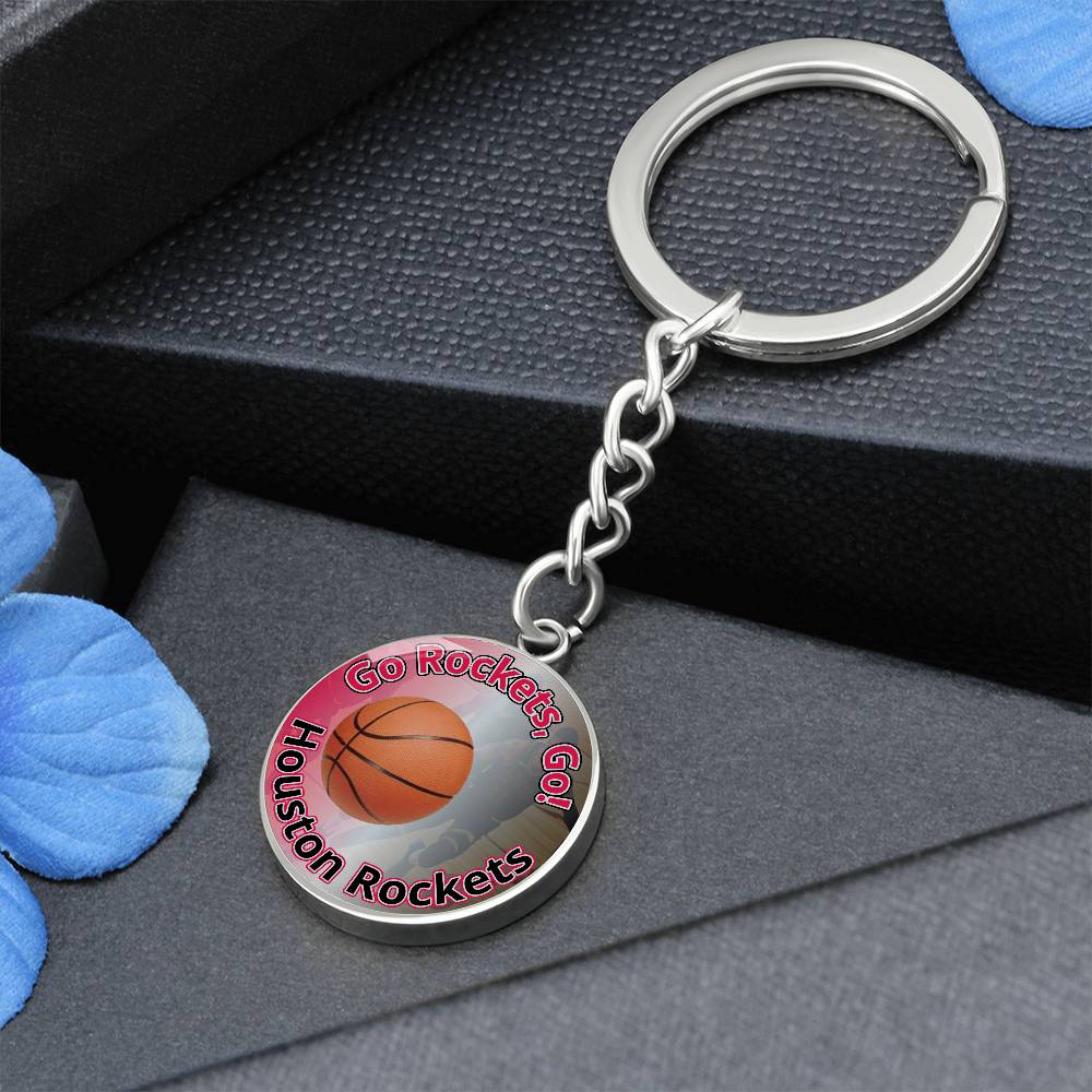 Go Rockets, Go! Keychain