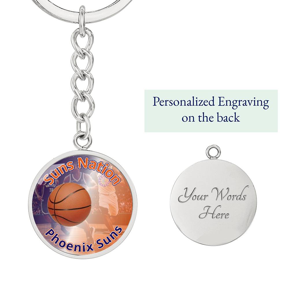 Suns Nation Keychain