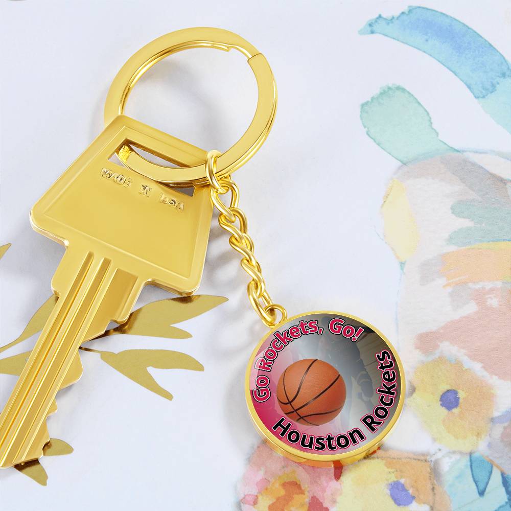 Go Rockets, Go! Keychain