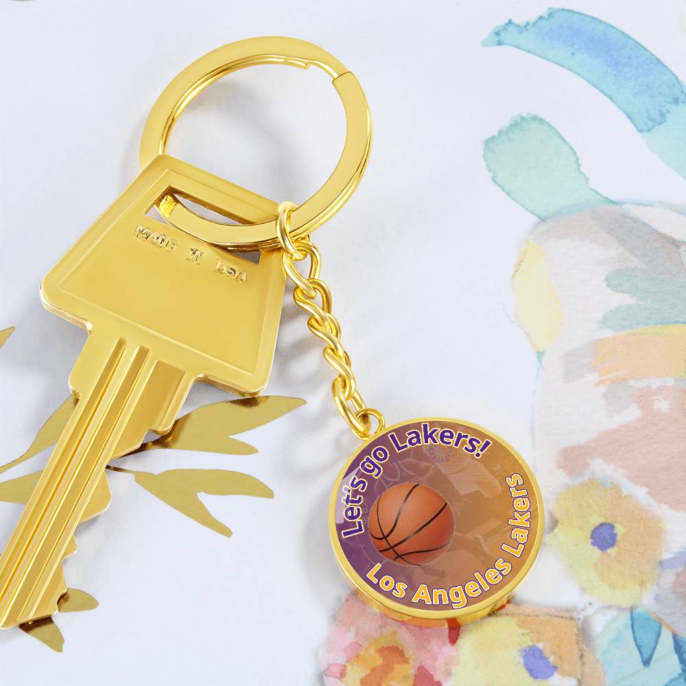 Let's go Lakers! Keychain