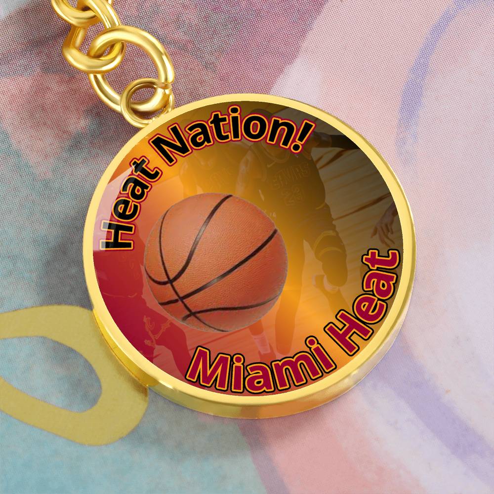 Heat Nation!  Keychain