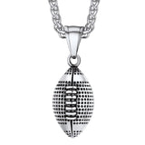 Stainless Steel American Football Pendant Chain