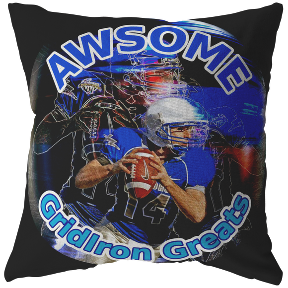 GridIron Greats Pillow