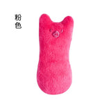 Teeth Grinding Catnip Toys Funny Interactive Plush Cat Toy