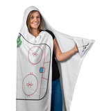 Hockey MOM HOODED BLANKET [UNIQUE, LIMITED EDITION]