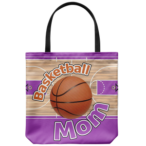 Basketball Mom Tote Bag