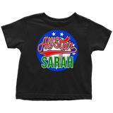 SARAH ALL STAR TODDLER T-SHIRT FOR SARAH