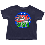 SARAH ALL STAR TODDLER T-SHIRT FOR SARAH
