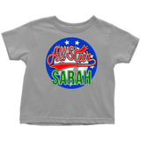 SARAH ALL STAR TODDLER T-SHIRT FOR SARAH