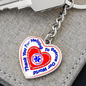 EMT HERO'S KEYCHAIN [LIMITED BLUE EDITION]
