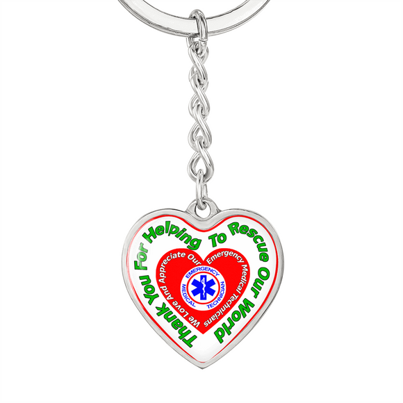 EMT HERO'S KEYCHAIN [LIMITED GREEN EDITION]