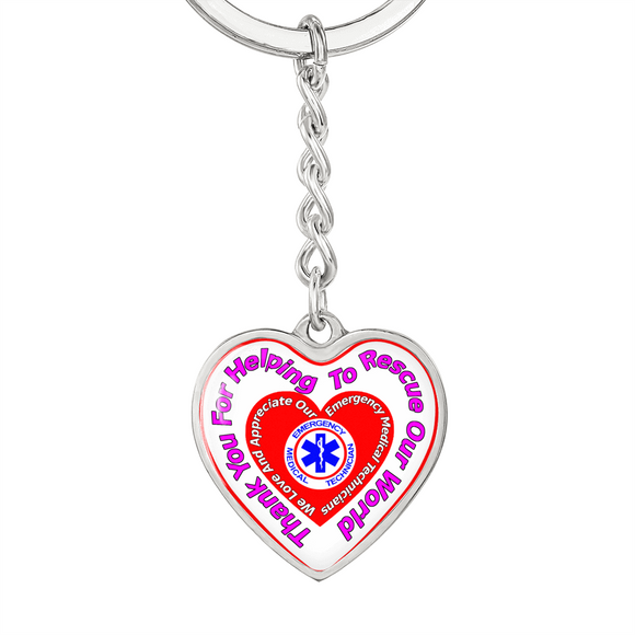 EMT HERO'S KEYCHAIN [LIMITED PINK EDITION]