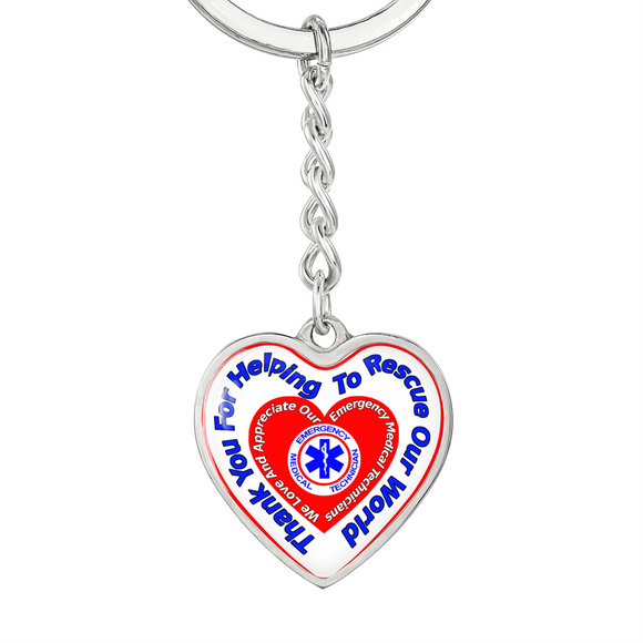 EMT HERO'S KEYCHAIN [LIMITED BLUE EDITION]