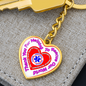 EMT HERO'S KEYCHAIN [LIMITED PINK EDITION]