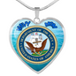 Navy Mom Necklace [Limited Heirloom Edition]