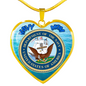 Navy Mom Necklace [Limited Heirloom Edition]