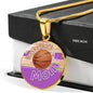 BASKETBALL MOM LUXURY NECKLACE - PURPLE [UNIQUE, LIMITED EDITION]