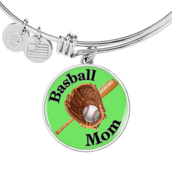 Baseball Mom Bracelet - Black
