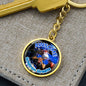 GridIron Greats Keychain [BLUE]