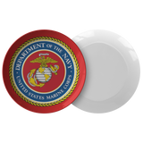 Marine Corps Seal Plate - Red