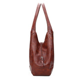 Vintage PU Leather Handbag For Women