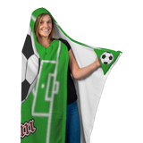 Soccer MOM HOODED BLANKET  [UNIQUE, LIMITED EDITION]