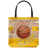 Basketball Mom Tote Bag
