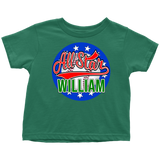WILLIAM ALL STAR TODDLER T-SHIRT FOR WILLIAM