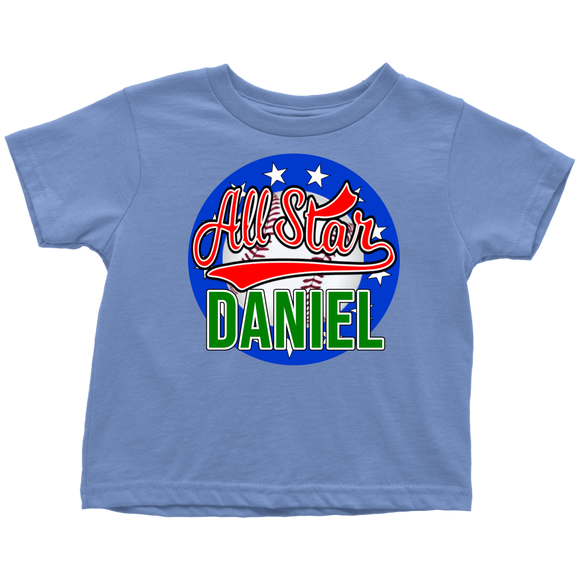 DANIEL ALL STAR TODDLER T-SHIRT FOR DANIEL